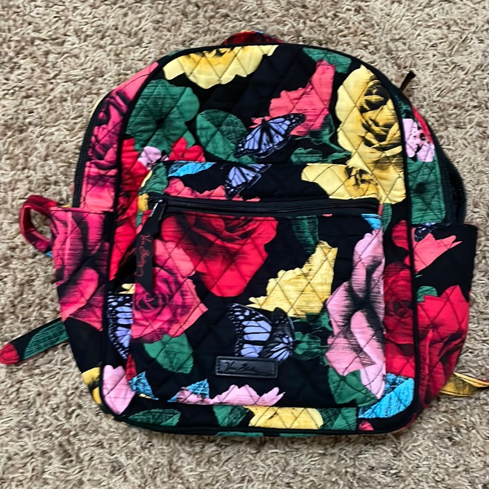 Vera Bradley Small Backpack - EUC